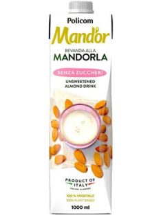   MAND'OR Növényi ital, cukormentes, dobozos, 1 l, MAND'OR "Prémium", mandula