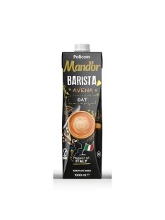   MAND'OR Növényi ital, dobozos, 1 l, MAND'OR "Prémium Barista", zab