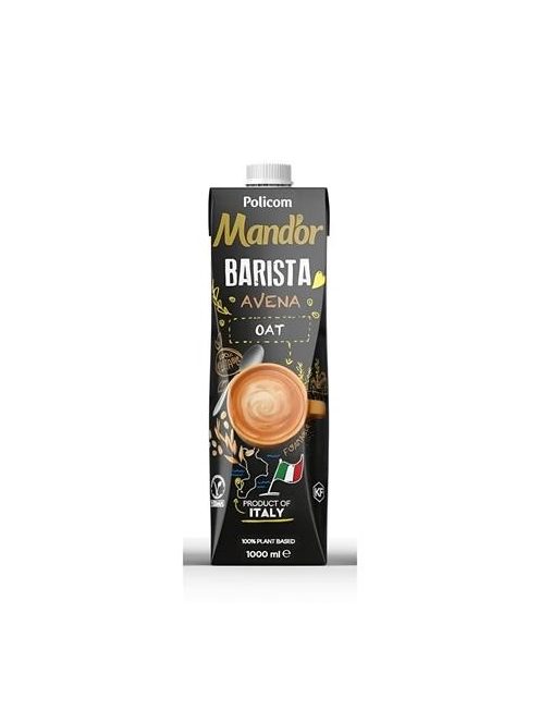 MAND'OR Növényi ital, dobozos, 1 l, MAND'OR "Prémium Barista", zab