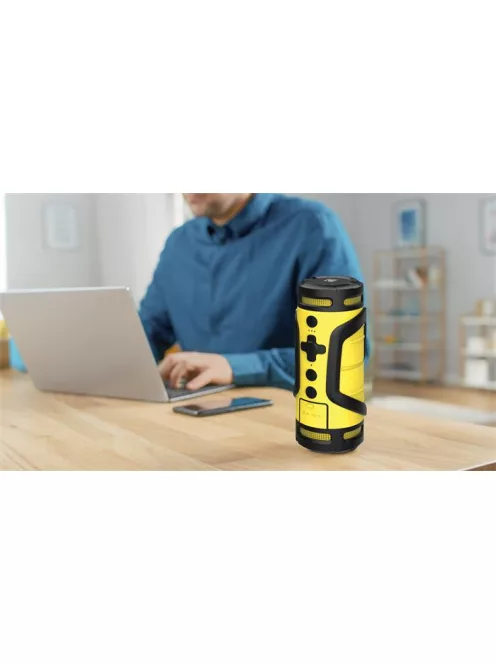 KODAK Hangszóró, hordozható, 6W, Bluetooth 5.0, KODAK PWS-2225Y