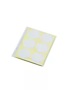 Etikett címke, 30mm, körcímke 60 db/csomag Bluering® fehér