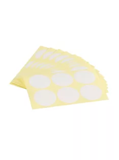   Etikett címke, 40mm, körcímke 60 db/csomag Bluering® fehér