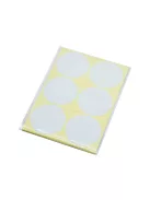 Etikett címke, 50mm, körcímke 60 db/csomag Bluering® fehér