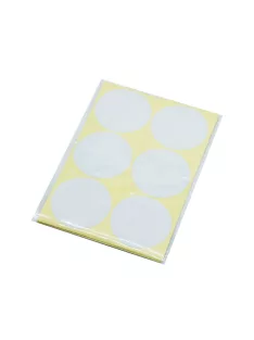   Etikett címke, 50mm, körcímke 60 db/csomag Bluering® fehér