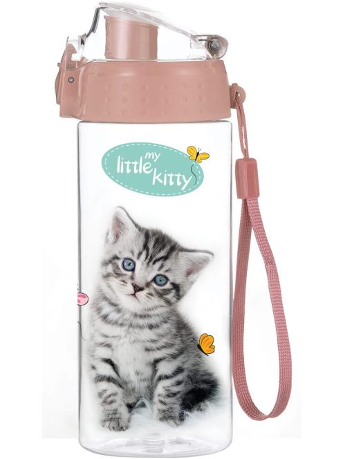 Cicás kulacs, 500 ml, BPA mentes, My little kitty