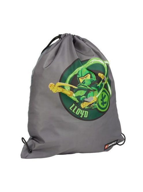 LEGO Tornazsák, LEGO "Ninjago Elemental Master of Energy", szürke-mintás