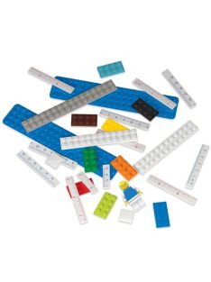 LEGO Vonalzókészlet, 2 darabos, mini figurával, LEGO