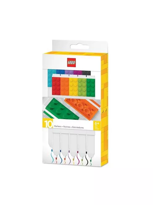 LEGO Filctoll készlet, LEGO, 10 különböző szín