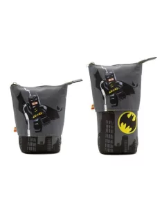   LEGO Tolltartó, cipzáras, pop-up, LEGO "Super Heroes Batman", szürke-mintás