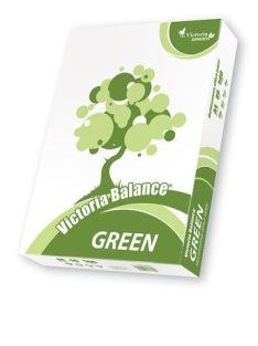   VICTORIA PAPER Másolópapír, újrahasznosított, A4, 80 g, VICTORIA PAPER "Balance Green"