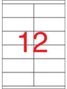   APLI Etikett, univerzális, 105x48 mm, APLI, 6000 etikett/csomag
