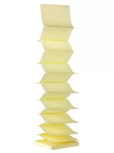   APLI Öntapadó jegyzettömb, "Z", 75x75 mm, 100 lap, APLI "Classic", sárga