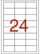 APLI Etikett, 64,6x33,8 mm, poliészter, időjárásálló, fehér, APLI, 480 etikett/csomag