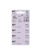 APLI Jelölőcímke, "Z", műanyag, 4x35 lap, 12x45 mm, APLI, 4 szín