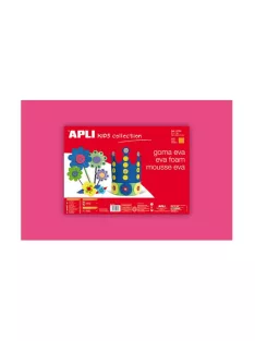   APLI Moosgumi, 400x600 mm, APLI Kids "Eva Sheets", rózsaszín
