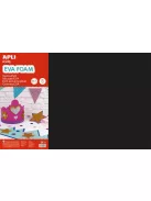 APLI Moosgumi, 400x600 mm, APLI Kids "Eva Sheets", fekete