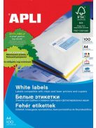 APLI Etikett, univerzális, 105x42,4 mm, APLI, 1400 etikett/csomag