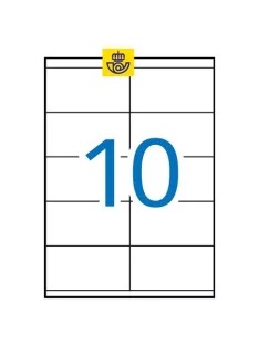   APLI Etikett, univerzális, 105x57 mm, APLI, 1000 etikett/csomag