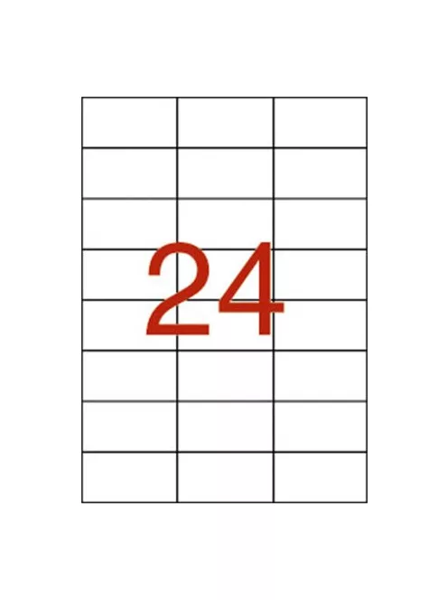 APLI Etikett, univerzális, 70x37 mm, APLI, 240 etikett/csomag