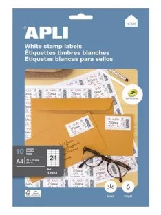   APLI Etikett, univerzális, 70x37 mm, APLI, 240 etikett/csomag
