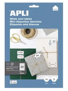   APLI Etikett, univerzális, 48,5x25,4 mm, APLI, 440 etikett/csomag