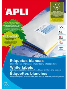   APLI Etikett, univerzális, 105x70 mm, APLI, 800 etikett/csomag