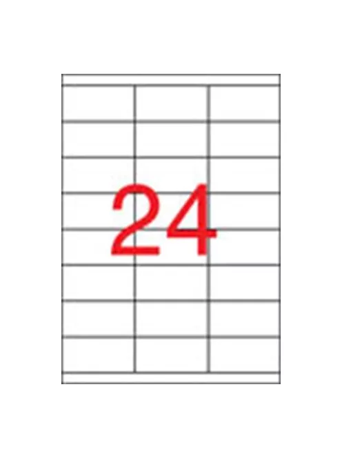 APLI Etikett, univerzális, 70x36 mm, APLI, 2400 etikett/csomag