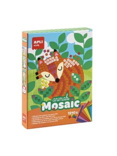   APLI Mozaikos képkészítő készlet, APLI Kids "Animals Mosaic", erdei állatok