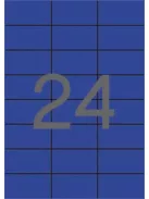 APLI Etikett, 70x37 mm, színes, APLI, kék, 480 etikett/csomag
