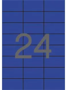   APLI Etikett, 70x37 mm, színes, APLI, kék, 480 etikett/csomag