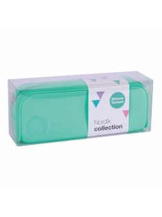   APLI Tolltartó, cipzáras, szilikon, APLI "Nordik", türkiz zöld