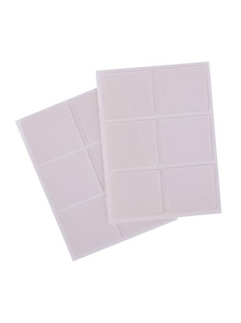 APLI Ragasztó négyzetek, extra erős, 12 db/csomag, kétoldalas, APLI