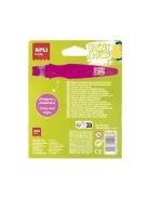 APLI Tempera készlet, ecsetvégű tubusban, APLI Kids "Paint&Fun", 6 különböző neon szín
