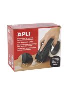 APLI Csomagolószalag adagoló, beépített pengével, csomagolószalaggal, APLI, fekete