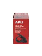 APLI Csomagolószalag adagoló, beépített pengével, csomagolószalaggal, APLI, fekete