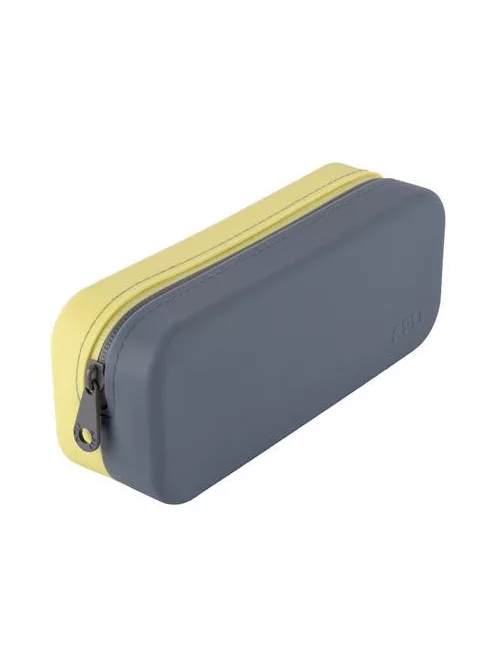 APLI Tolltartó, display, cipzáras, szilikon, kétszínű, APLI "Pastel", vegyes színek