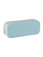 APLI Tolltartó, display, cipzáras, szilikon, kétszínű, APLI "Pastel", vegyes színek