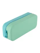 APLI Tolltartó, display, cipzáras, szilikon, kétszínű, APLI "Pastel", vegyes színek