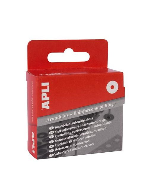 APLI Lyukerősítő gyűrű, 13 mm átmérő, APLI, átlátszó
