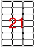 APLI Etikett, univerzális, 63,5x38,1 mm, kerekített sarkú, APLI, 2100 etikett/csomag