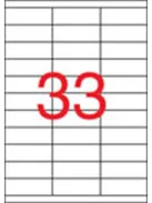 APLI Etikett, univerzális, 70x25,4 mm, APLI, 3300 etikett/csomag