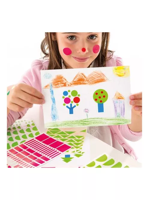 APLI Etikett, 20mm kör, kézzel írható, tekercsben, színes, APLI, piros 1700 etikett/csomag