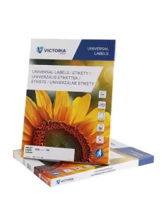   VICTORIA PAPER Etikett, univerzális, 48,5x25,4 mm, VICTORIA PAPER, 4400 etikett/csomag