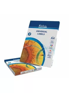   VICTORIA PAPER Etikett, univerzális, 105x42,4 mm, VICTORIA PAPER, 1400 etikett/csomag