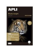 APLI Fotópapír, tintasugaras, 10x15 cm, 240 g, fényes, APLI "Photo Bright"