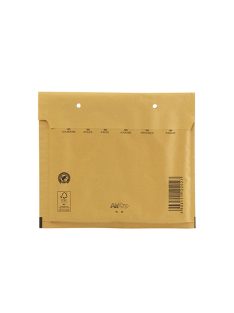   Légpárnás tasak CD szilikon külső méret 200x175mm, belső méret 180x165mm, Bluering® barna