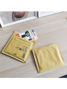   Légpárnás tasak CD szilikon külső méret 200x175mm, belső méret 180x165mm, Bluering® barna