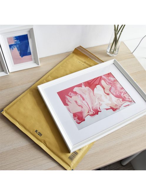 Légpárnás tasak 20/K szilikon külső méret 370x480mm, belső méret 350x470mm, Bluering® barna