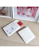 Légpárnás tasak 13/C szilikon külső méret 170x225mm, belső méret 150x215mm, Bluering® fehér