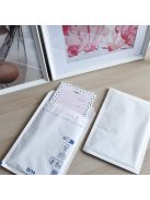 Légpárnás tasak 14/D szilikon külső méret 200x275mm, belső méret 180x265mm, Bluering® fehér